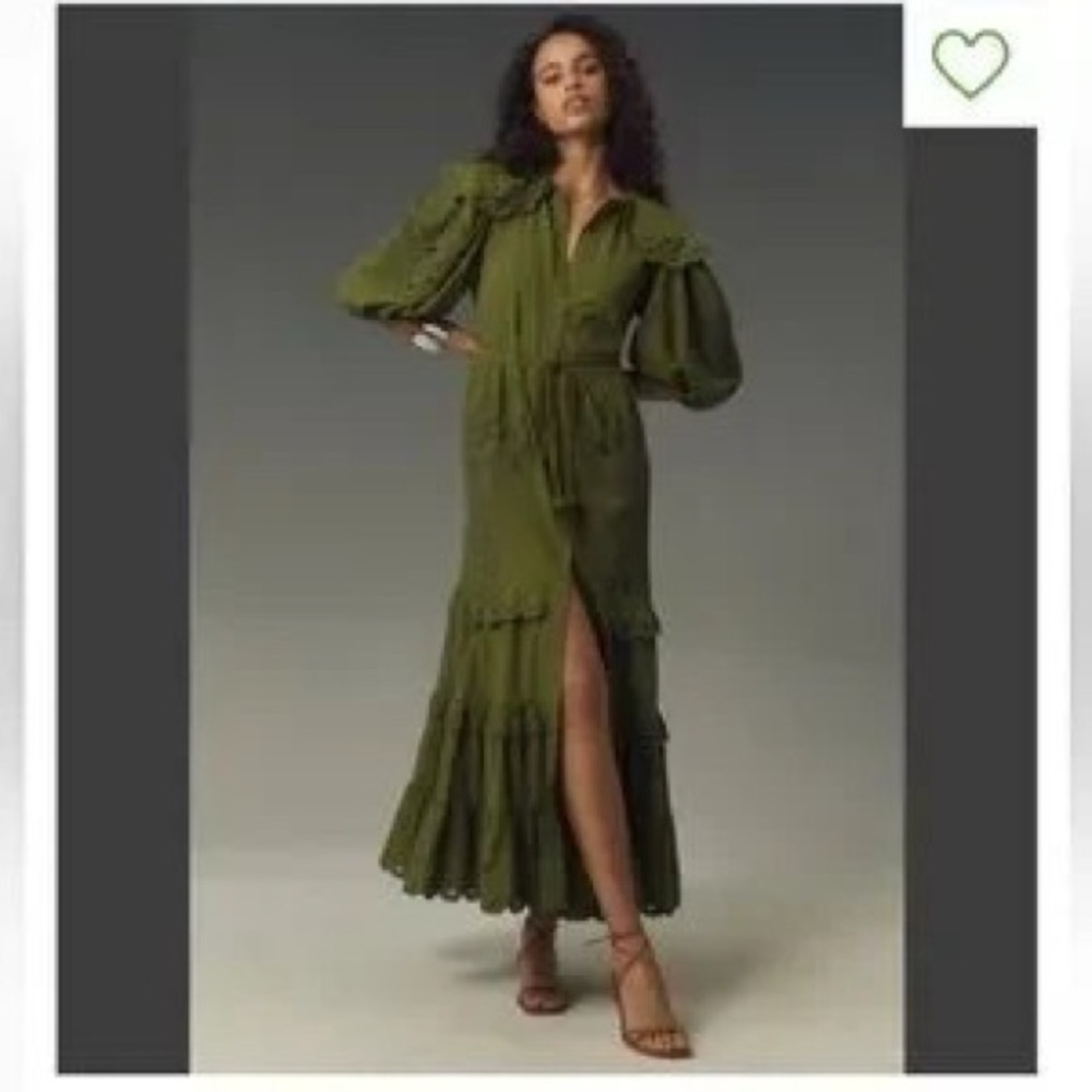Farm Rio Hummingbird Maxi Dress NWT - Picture 2 of 10